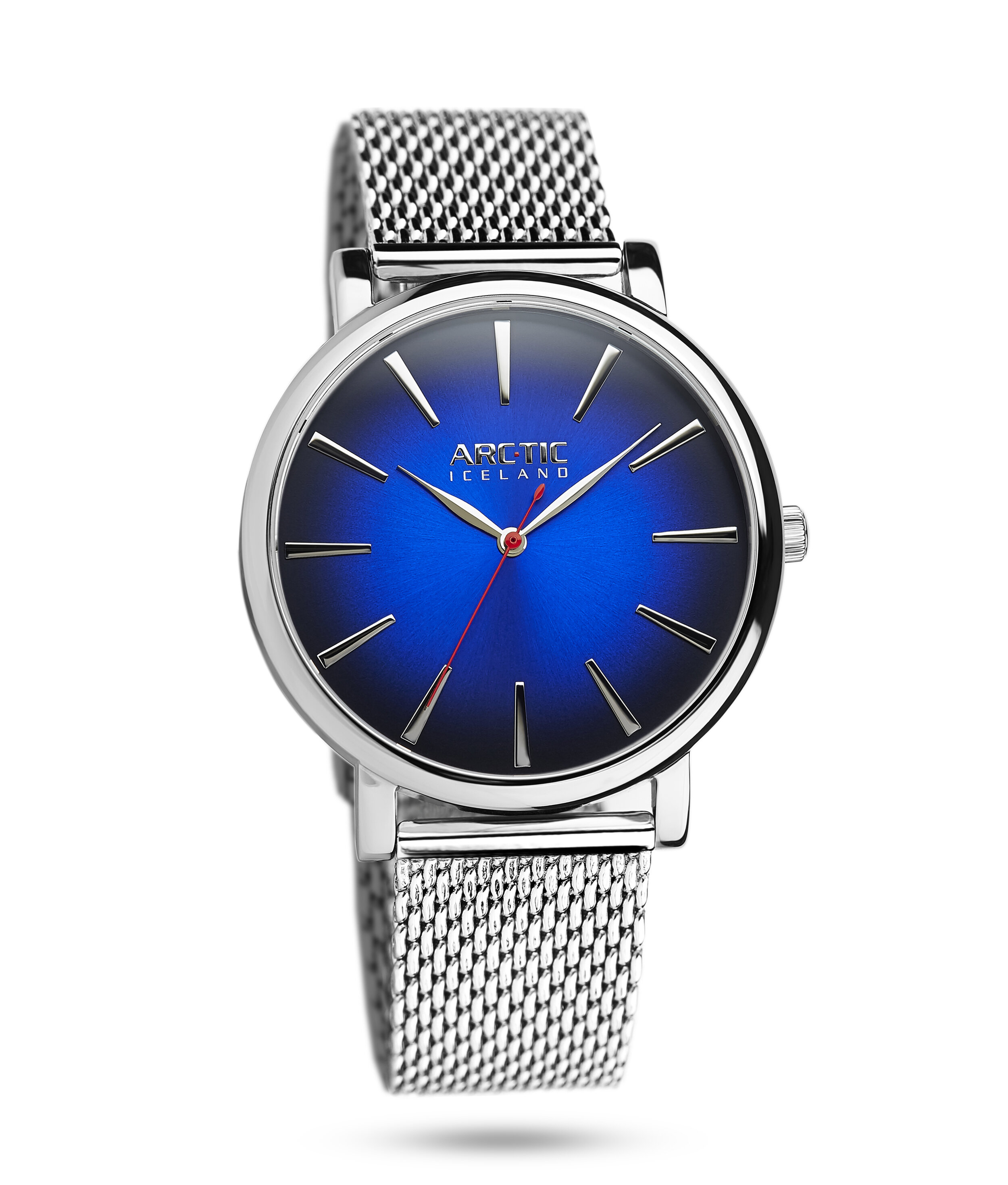 Nature blue 36 mm /silver indexes — ArcTic Iceland